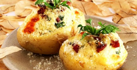 Deu água na boca? A batata recheada é um prato muito popular no Brasil (Foto: Reprodução)